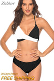 Znbbw Women Sexy Bikini Set Push Up Female Swimsuit Swimwear Swim Separate Two Piece Brazilian Bathing Suit Large