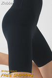 Znbbw Sport Shorts For Women 2023 Summer High Waist Mid-thigh Bodycon Fashion Short Pants Female Streetwear Shorts Underwear