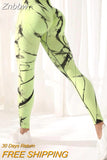 Znbbw Dye Sports Fitness Leggings Women High Waist Peach Hip Lift Seamless Leggings Jacquard Yoga Pants Gym Clothing 2023 New