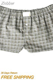Znbbw Women's Y2k Pajamas Shorts Cute Plaid Pj Short Pants Flannel Lounge Sleep Shorts Bottoms Elastic Waist Baggy Boxers Tracksuit