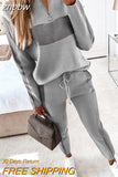 znbbw Women Suit Jogger Two Piece Set Autumn Fashion Print Tracksuits Women 2023 Streetwear Zipper Long Sleeve Tops + Trousers Outfits