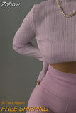 Znbbw Fall Elegant See Through Long Sleeve Mock Neck Women Tops Fashion Streetwear Sexy T-Shirts Tees Slim Clothes