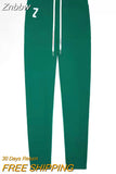 Znbbw Letter Cotton Pants Women 2023 Spring Autumn Drawstring Sprot Pants Trousers Casual Classic Streetwear Sweatpants Female