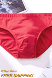 znbbw Men's Underwear Sexy Solid Color Briefs Underpants Comfortable Male Breathable Brief Adult Panties Boxer Shorts Underwear