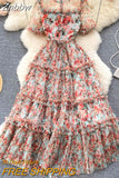 Znbbw Designer Summer Beach Dress Women Elegant Short Sleeve Floral Ruffles Tulle Mesh Layer Cake Vestidos De Fiesta Robe N5006