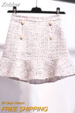 Znbbw Suit Female Korean High Street Long-sleeve Sweater + Half Body Skirt Women Black 2pcs Set