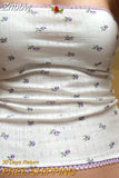 Znbbw Tube Top Sexy Strapless Floral Print Sweet Cute Crop Tops Streetwear Slim Crop Tops Camis Korean Fashion Tees Femme