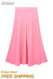 Znbbw TRAF Summer Dress 2 Piece Sets 2023 Women Sexy Skinny Corset Top Slim Midi Skirt Set for Club Party Evening Sets Outfits