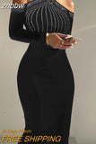 znbbw Women Fashion Slim Patchwork Mesh Maxi Dress 2023 Elegant Glitter Banquet Dress Sexy Turtleneck Bodycon Shiny Ladies Party Dress