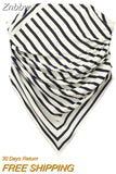 Znbbw TRAF Women Summer Sexy Camis Tanks Sleeveless Casual Striped Print Tank Tops Backless Pullover Sexy Camis