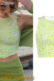 Znbbw Summer Sexy Backless Tie Up Bandage Crop Top Women Short Sleeve Vest Tee Fashion Casual Hollow Out Slim Tank Top Y2K Clothes
