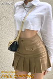 znbbw 2023 Summer Y2K Asymmetrical Long Sleeve White Shirt Women Sexy Button Slim Crop Tops Blouse Streetwear Female Clothing