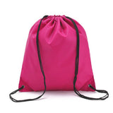 Znbbw Men Women Unisex Reusable Solid String Drawstring Back Pack Cinch Sack Gym Tote Bag School Sport Shoe Bag Storage bag