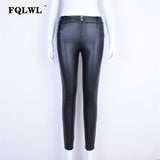 znbbw Faux Pu Leather Leggings Women Leggins High Waist Sexy Black Leggings Push Up Jegging Warm Winter Leggings Women Pants