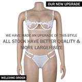 Znbbw Sexy Lingerie Women's Underwear Set See Through Brassiere Lingerie Set Sexy Lace Underwear Bra and Panty Set Wholesale
