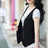 Znbbw spring new Korean all-match slim suit vest vest / small vest vest size dress female