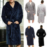 Znbbw New Hot Sale Mens Ladies Cotton Terry Towelling Shawl Bathrobe Gown Bath Robe