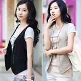 Znbbw spring new Korean all-match slim suit vest vest / small vest vest size dress female