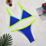 Znbbw Bikini 2023 Sexy Women Swimsuit Swimwear Female Solid Push up Thong Brazilian Bikini set Biquini Bathing Suit