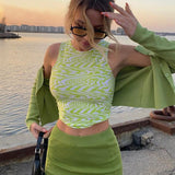 Znbbw New Women Sexy Crop Tops Summer Y2K Aesthetic Cute Corset Tank 90s Fashion Casual Sleeveless Body Blouse E-girl Cropped Top