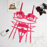 Znbbw Lingerie Exotic Costumes Hollow Out Transparent Erotic Sets Sensual Porn Lace Underwear Intimate Sexy Bra And Panty Set