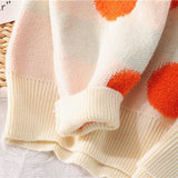 Znbbw 2023 Autumn Winter Sweaters Pullover Cherry Pattern Long Sleeve Sweater Women Turtleneck Knitted Jumpers Sweater Mujer