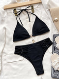 Znbbw Up Women Swimsuit 2023 Sexy Bikini High Waisted Bikini Set Brazilian Female Swimwear Biquini Swimming Suits Beachwear Swim