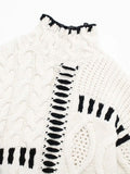 Znbbw Women Jumper 2023 Autumn Winter Knitted Sweater Pullover Women Sweaters Pull Femme