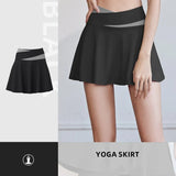 Znbbw for Women Dance Fitness Crisscross Waist Sports Skirts Tennis Running Skort Active Athletic Yoga Fitness Skirt Short