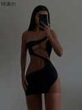Znbbw Women Dress Sexy See Through Mesh Patchwork Halter Mini Bodycon Dresses Streetwear Y2K Activewear 2023 Summer New 912