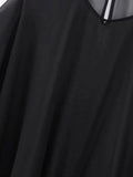 Znbbw TRAF Women 2023 New Chic Fashion Tulle Net Long Cloak Coat Dress Vintage Female Dresses Vestidos Robe Mujer