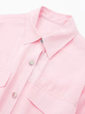 Znbbw TRAF Pink Shirt Dress Woman Belt Long Dress Women Midi Summer Dresses Woman 2023 Elegant Women Dresses
