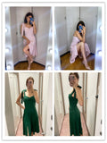 znbbw New Elegant Long Slip Women's Summer Midi Dress Sexy Sleeveless Backless Corset Korean Dresses Ladies Female Vestidos