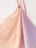 Znbbw TRAF Women Satin Top Woman Summer Crop Top Female Backless Camis Women Straps Sleeveless Sexy Tanks Camis
