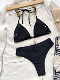Znbbw Up Women Swimsuit 2023 Sexy Bikini High Waisted Bikini Set Brazilian Female Swimwear Biquini Swimming Suits Beachwear Swim