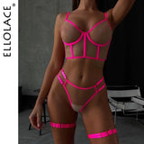 Znbbw Neon Green Lingerie Fetish Naked Women Without Censorship Underwear That Can See Intimate Sexy Nude Transparent Bra Set