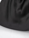 Znbbw TRAF 2023 Spring Autumn Women Solid Blouse Causal Hollow Out Backless Thin Tops Sexy Halter Camis