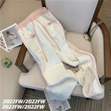 znbbw Casual Pants Suit Doll Collar Long Sleeve Coats+Bandage Pants 2023 Autumn Fashion Western Style Sports Two-piece Suits