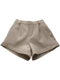 znbbw Summer Korean Causal High Waist Solid Color Suit Shorts Women's New Fashion Elegant Wide Leg Female Shorts Bottoms