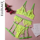 Znbbw Neon Green Fancy Lingerie Fetish Luxury Transparent Bra Intimate Push Lace Naked Women Without Censorship Underwear