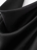 Znbbw TRAF 2023 Spring Autumn Women Solid Blouse Causal Hollow Out Backless Thin Tops Sexy Halter Camis