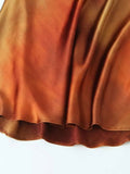 Znbbw TRAF Fashion Vintage Print Slim Dresses Women Elegant Folds V-Neck Sleeveless Summer Backless Midi Dress