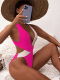 Znbbw Up Women One Piece Swimsuit 2023 Sexy Female Swimwear Swimming Suit High Waist Monokini Bathing Suit Beachwear Swimsuit