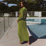 znbbw New Long Sleeve Bandage Dress Sets Elegant Women Top And Skirts Sexy Club Split Skirts Two Piece Set Summer Fashion Outfits
