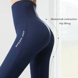 Znbbw Women Fitness Seamless Leggings High Waist Elastic Solid Yoga Leggings Gym Trainning Joggings Pants Female