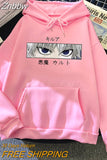 Znbbw Women Hoodies Hunter X Hunter Women Pullovers Hoodies Sweatshirts Killua Zoldyck Hisoka Anime Hoody Streetwear Tops