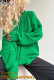 Znbbw O Neck Sweater Women 2023 Autumn Winter Warm Casual Loose Solid Pullovers Basic Soft Elegant Knitwear Jumper Sweaters