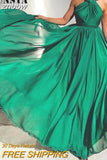 znbbw Women Fashion Pleated Hem Long Dress Elegant Gorgeous Backless Ladies Evening Dress Female Summer Halter Mesh A-Line Maxi Dress