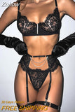 Znbbw Rhinestone Erotic Lingerie See Through Bra Fine Intimate Porn Bra And Panty Set Fancy Uncensored New In Matching Sets