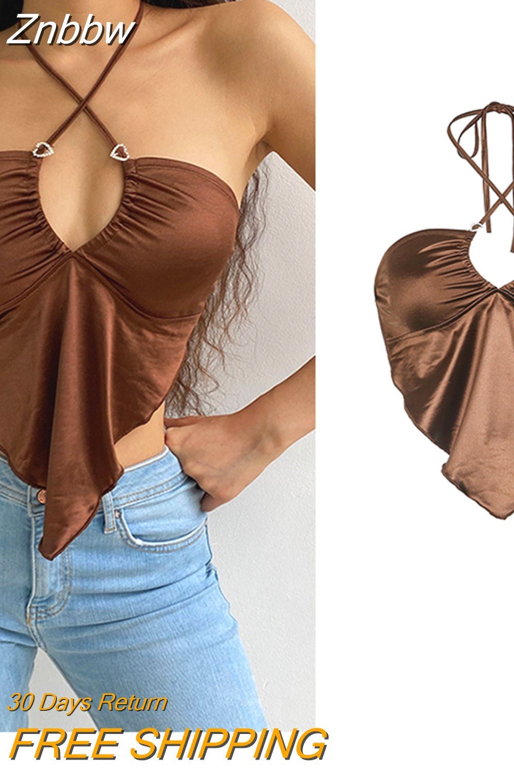 Znbbw Harajuku Mesh Sleeveless Crop Tops Women Summer Sexy Camisoles Y2k Aesthetics Vintage Cropped Corset Tanks Tops 90s Clothes - Image 15